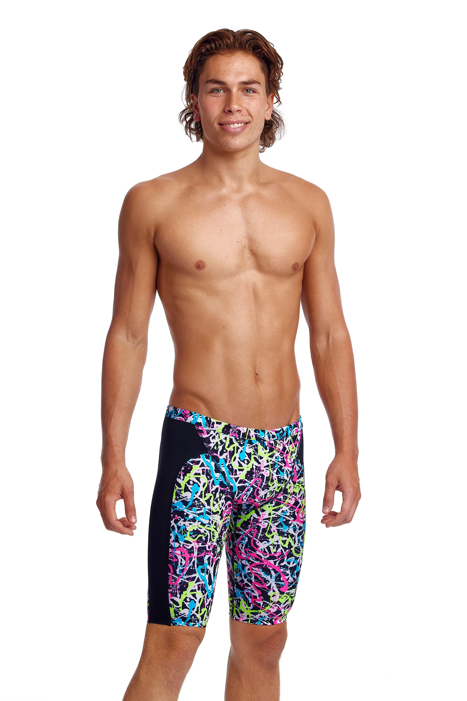 Funky Trunks Men’s Training Jammers Messed Up 1 Funky Trunks Men’s Training Jammers Messed Up