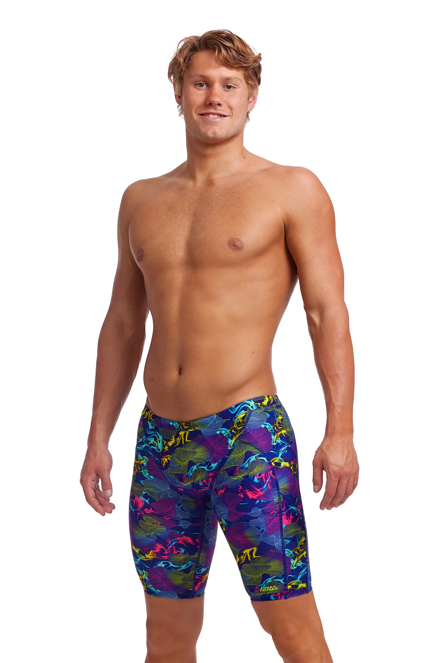 Funky Trunks Men’s Training Jammers Oyster Saucy 1 Funky Trunks Men’s Training Jammers Oyster Saucy