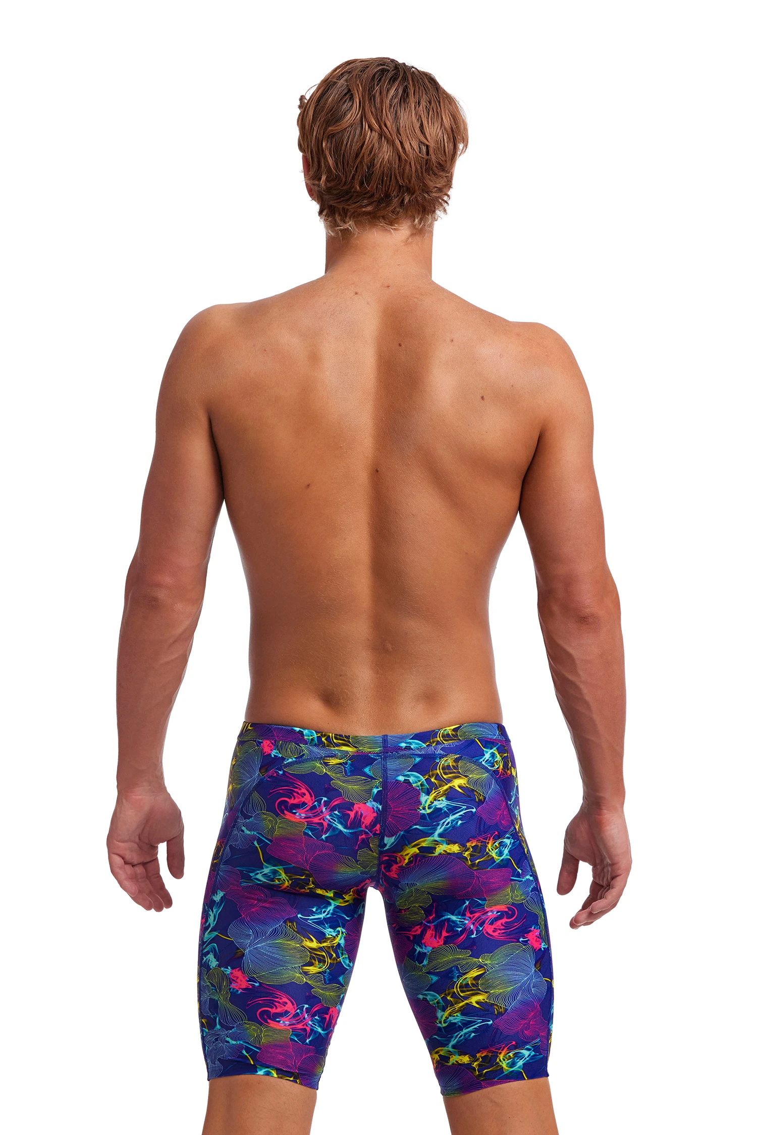Funky Trunks Men’s Training Jammers Oyster Saucy 2 Funky Trunks Men’s Training Jammers Oyster Saucy - Image 2