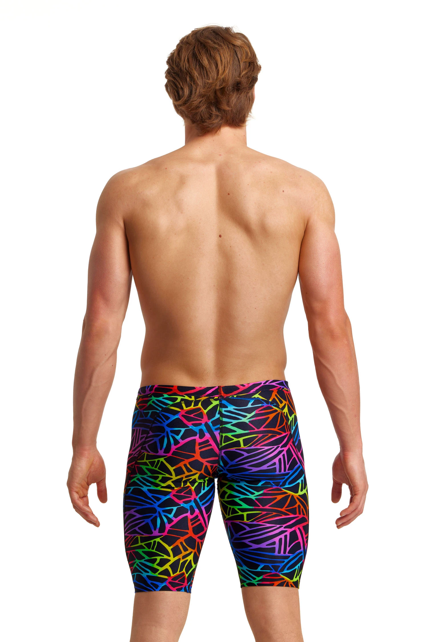 Funky Trunks Men’s Training Jammers Rainbow Web 6 Funky Trunks Men’s Training Jammers Rainbow Web - Image 6