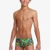 Funky Trunks Boy’s Sidewinder Trunks Burnouts