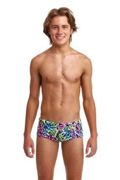 Funky Trunks Boy’s Sidewinder Trunks Messed Up