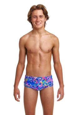 Funky Trunks Boy’s Sidewinder Trunks Oiled Up