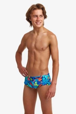 Funky Trunks Boy’s Sidewinder Trunks Slothed -Funky Trunks shop FTS010B SLOTHED 09