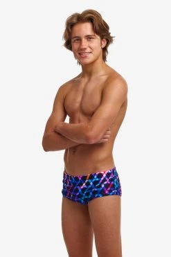 Funky Trunks Boy’s Sidewinder Trunks Strapping -Funky Trunks shop FTS010B STRAPPING 10
