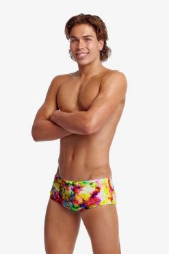 Funky Trunks Men’s Sidewinder Trunks Out Trumped -Funky Trunks shop FTS010M OUT TRUMPED 10