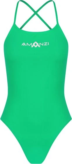Amanzi Girls Emerald Tie Back One Piece