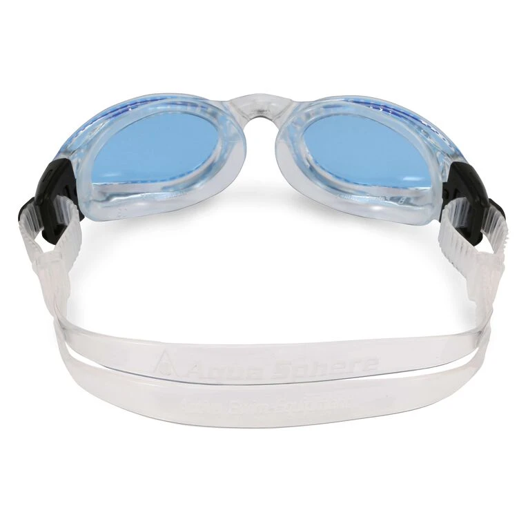 Aqua Sphere Kaiman Goggle-Blue Tinted Lens/Clear Frame 4 Aqua Sphere Kaiman Goggle-Blue Tinted Lens/Clear Frame - Image 4
