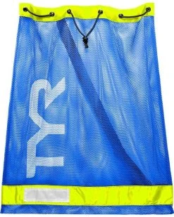 TYR Alliance Mesh Backpack Royal/Yellow