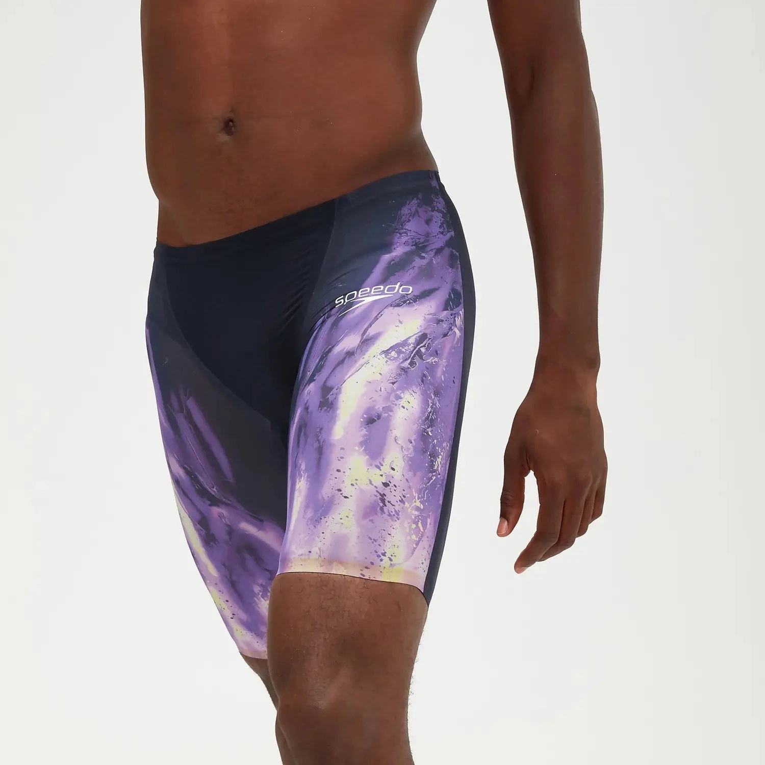 Speedo Men’s Fastskin Lzr Pure Valor Jammer Blue/Purple Cosmic Storm 2 Speedo Men’s Fastskin Lzr Pure Valor Jammer Blue/Purple Cosmic Storm - Image 2