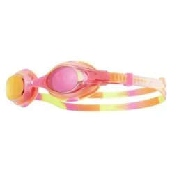 TYR Swimple Mirror Tie Dye Kids’ Goggles Pink/Yellow