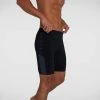 Speedo Mens Boom Logo Black/Grey Jammer