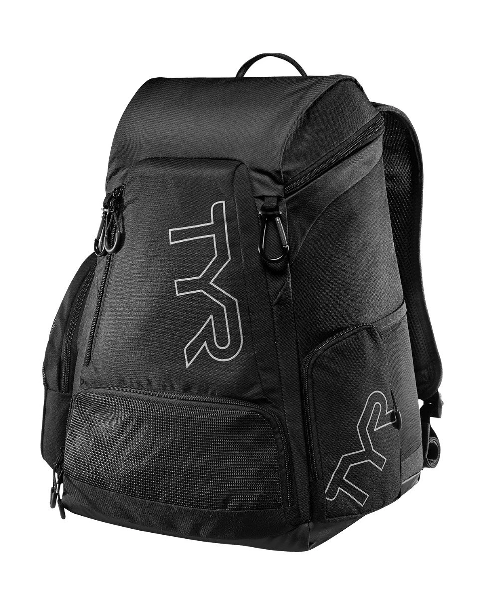TYR New Alliance 30L Backpack- Black 1 TYR New Alliance 30L Backpack- Black