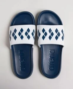 Arena Urban Slide Sandals Navy/white