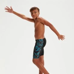 Speedo Boy’s Hyper Boom Panel Jammer Black/Blue -Funky Trunks shop ezgif 5 e28c50121e