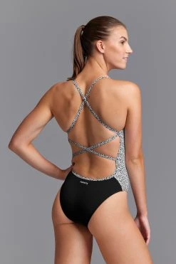 Funkita Ladies Spickled Bond Girl One Piece -Funky Trunks shop fks042l spickled 14 1