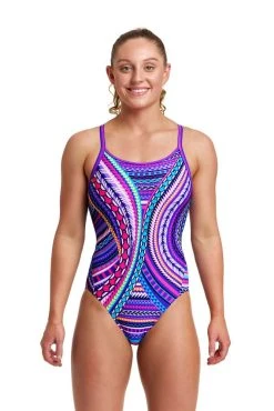 Funkita Ladies Diamond Back One Piece Fantasy Flight