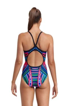 Funkita Ladies Diamond Back One Piece Primal Night 8 Funkita Ladies Diamond Back One Piece Primal Night -Funky Trunks shop fs11l primal night 3