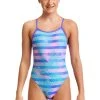 Funkita Girls Pastel Palm Single Strap