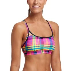 Funkita Ladies Sports Top Happy Highlander -Funky Trunks shop funkita sports top women happy highlander 4