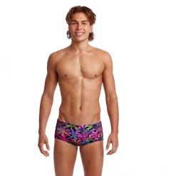 Funky Trunks Men’s Classic Trunks Palm Puppy