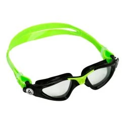 Aqua Sphere Kayenne Junior Goggle Black/Green/Clear Lens -Funky Trunks shop kayenne jr ep3010131lc black brightgreen lc 03 right