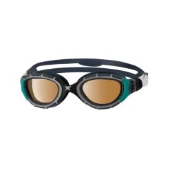 Zoggs Predator Flex Grey/Green Goggle Polarised Ultra Lens