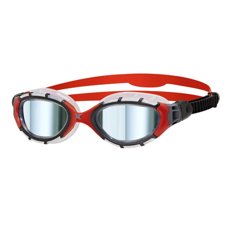 Zoggs Predator Flex Goggles Titanium Mirror 1 Zoggs Predator Flex Goggles Titanium Mirror