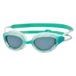 Zoggs Predator Green Goggle Smoke Lens