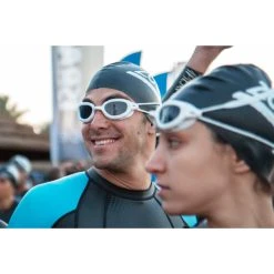 Zoggs Predator White Goggle Smoke Lens -Funky Trunks shop predator goggles white tinted smoke lens 2