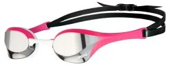 Arena Cobra Ultra Swipe Mirror Goggles(Silver/Pink)