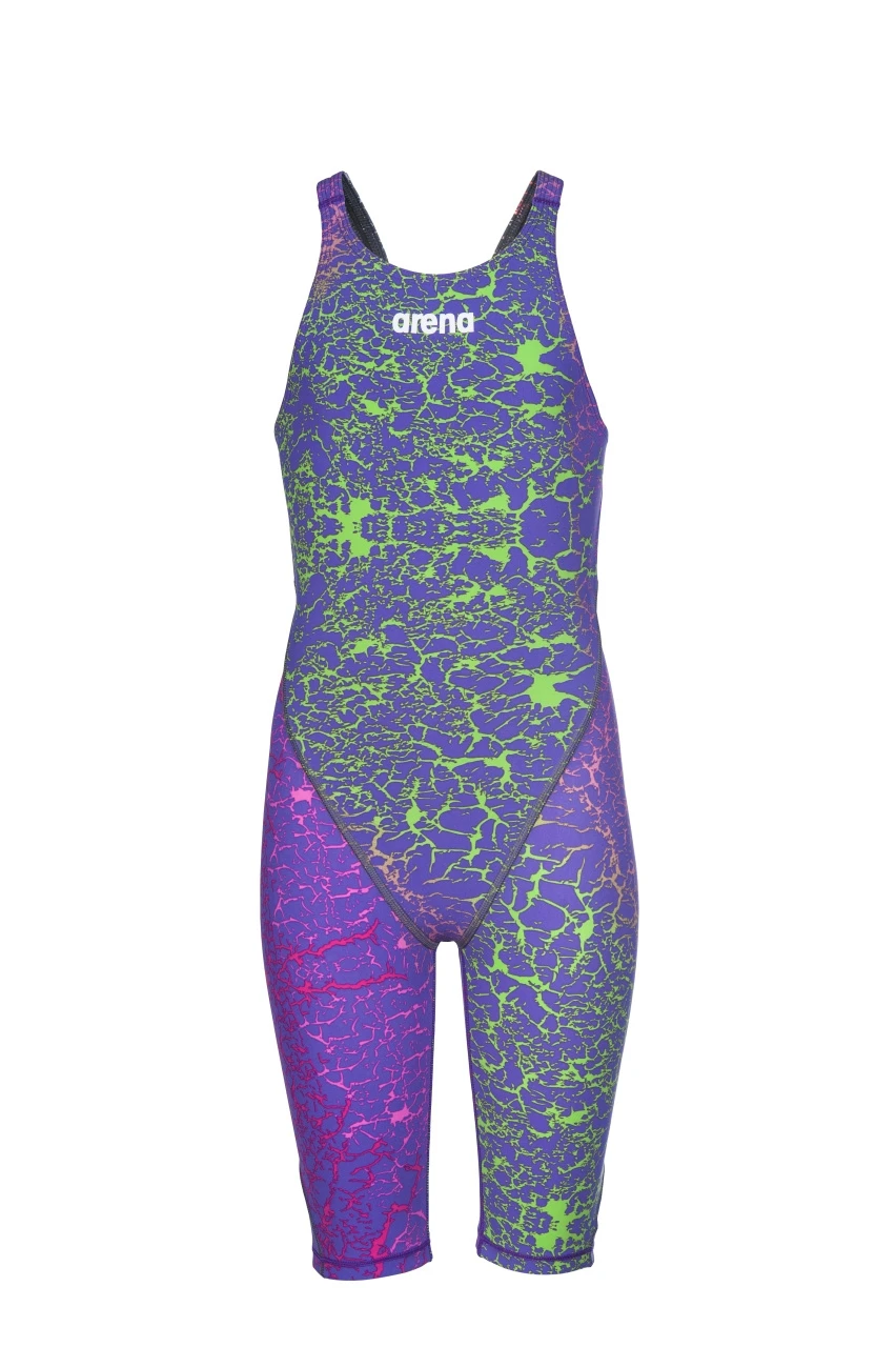 Arena Girls’ Powerskin St 2.0 Full Body Short Leg Open Back Limited Edition – Fina Approved