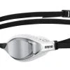 Arena Air Speed Mirror Goggle (Silver/White)