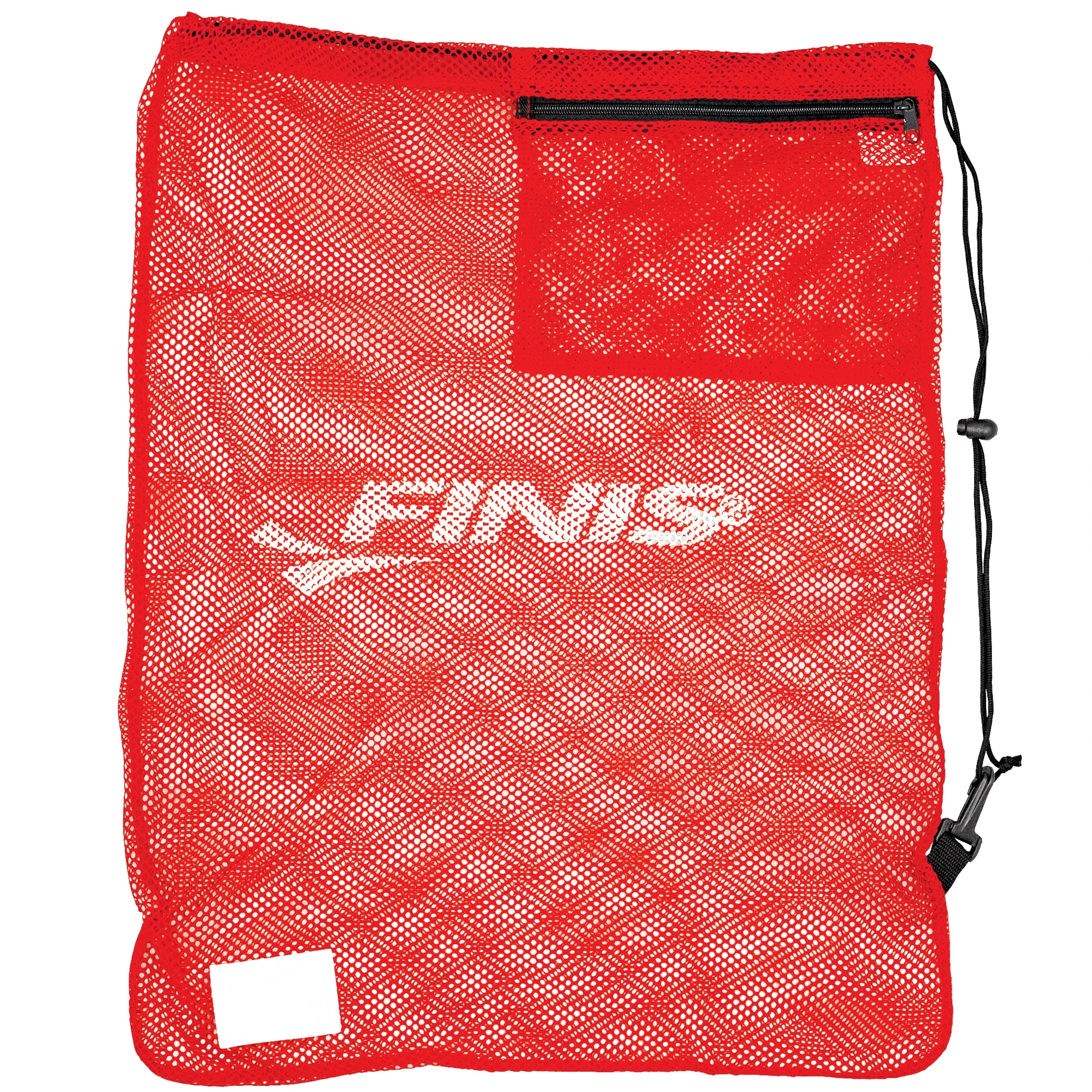 Finis Mesh Gear Bag- Red 1 Finis Mesh Gear Bag- Red