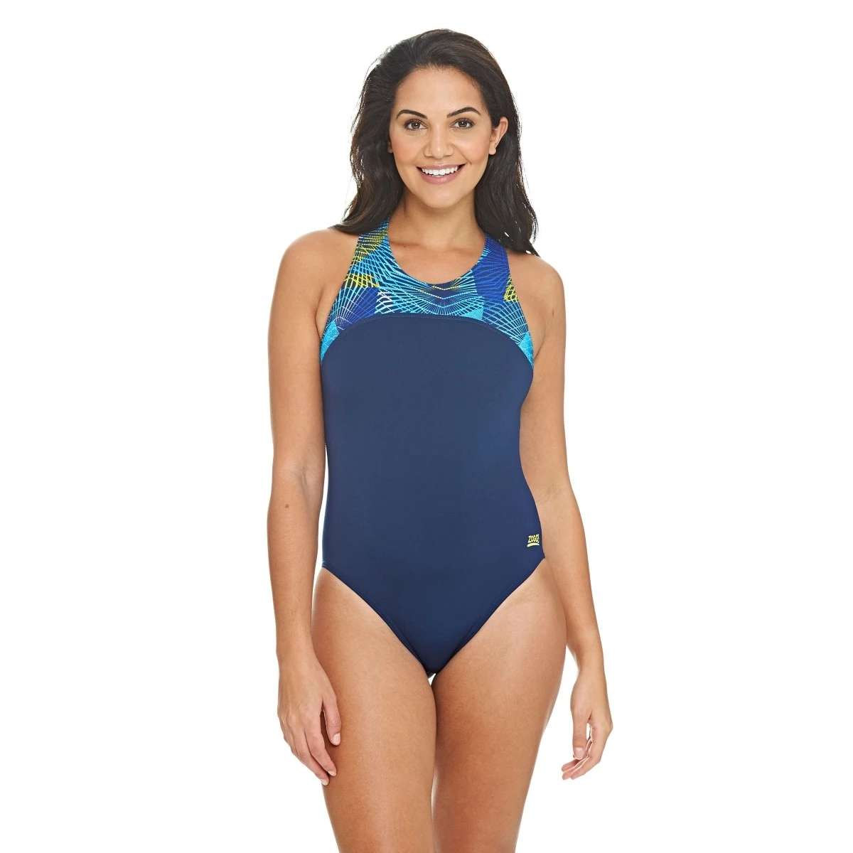Zoggs Spiro Zippedback Swimsuit 1 Zoggs Spiro Zippedback Swimsuit