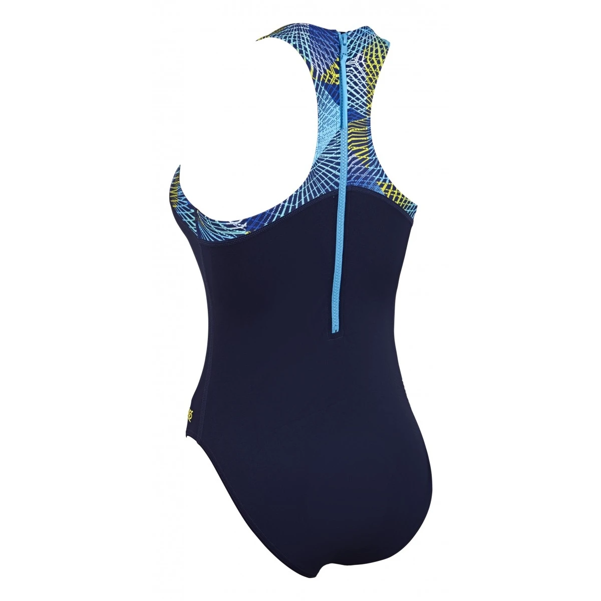 Zoggs Spiro Zippedback Swimsuit 2 Zoggs Spiro Zippedback Swimsuit - Image 2