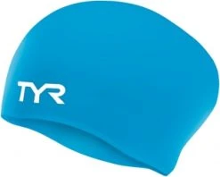 TYR Long Hair Wrinkle-Free Swim Cap