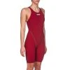 Arena Women’s Powerskin St 2.0 Open Back Deep Red
