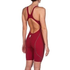 Arena Women’s Powerskin St 2.0 Open Back Deep Red -Funky Trunks shop products 2a898 401 w pwskin st 2.0 fbslob 004 br o 2