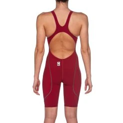 Arena Women’s Powerskin St 2.0 Open Back Deep Red -Funky Trunks shop products 2a898 401 w pwskin st 2.0 fbslob 006 b o 2