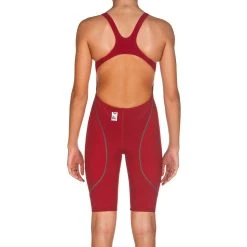 Arena Girls’ Powerskin St 2.0 Youth Open Back Deep Red -Funky Trunks shop products 2a956 401 g pwskin jr st 2.0 fbslob 006 b o 2