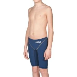 Arena Boys’ Powerskin St 2.0 Youth Jammer – Fina Approved (Navy)