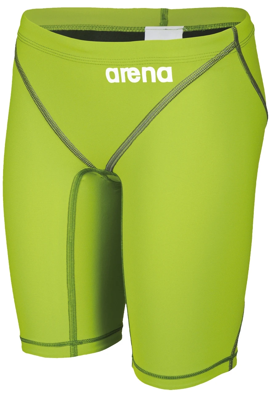 Arena Boys’ Powerskin St Jammer – Lime Green 2 Arena Boys’ Powerskin St Jammer – Lime Green - Image 2
