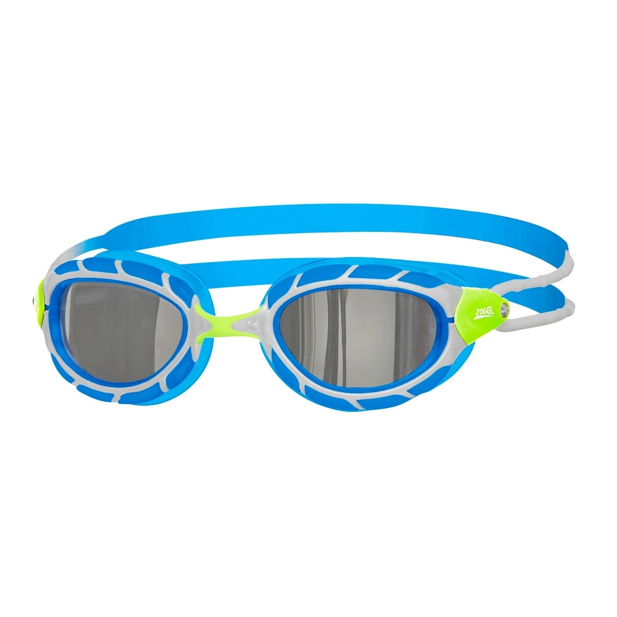 Zoggs Predator Regular Fit Titanium Mirror Goggles 1 Zoggs Predator Regular Fit Titanium Mirror Goggles