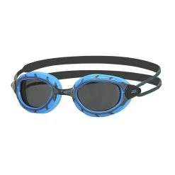 Zoggs Predator Blue Goggle Smoke Lens