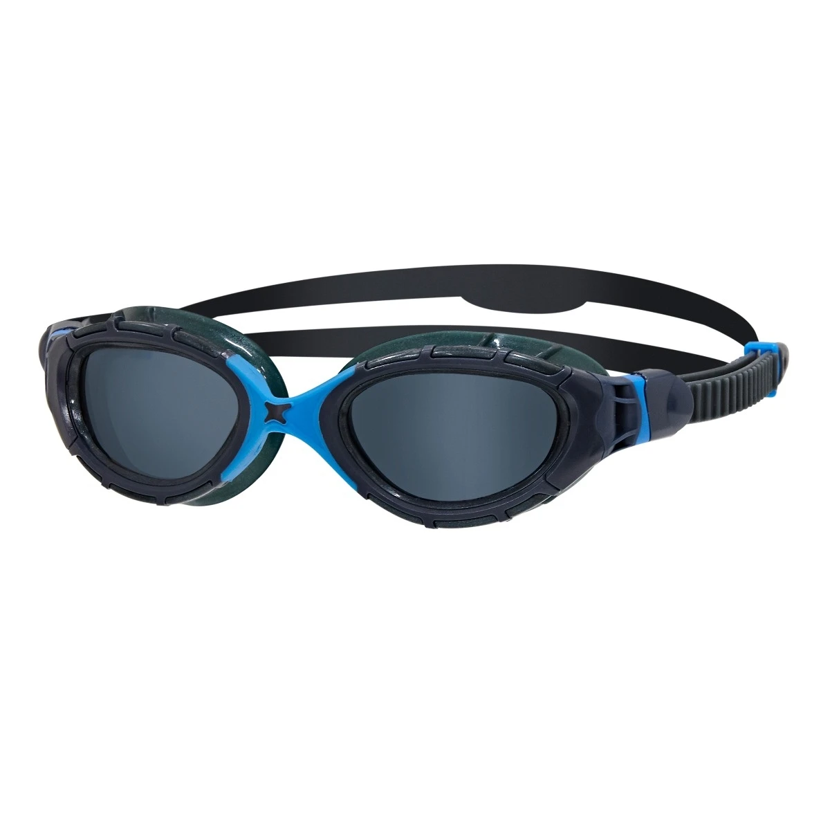 Zoggs Predator Flex Goggles Blue Smoke Lens 1 Zoggs Predator Flex Goggles Blue Smoke Lens