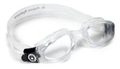 Aqua Sphere Kaiman Goggle- Clear Lens/Clear Frame