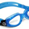 Aqua Sphere Kaiman Goggle- Clear Lens, Translucent Blue Frame