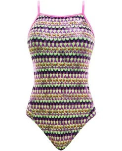 The Finals Eye Candy Foil Funnies Wing Back Swimsuit