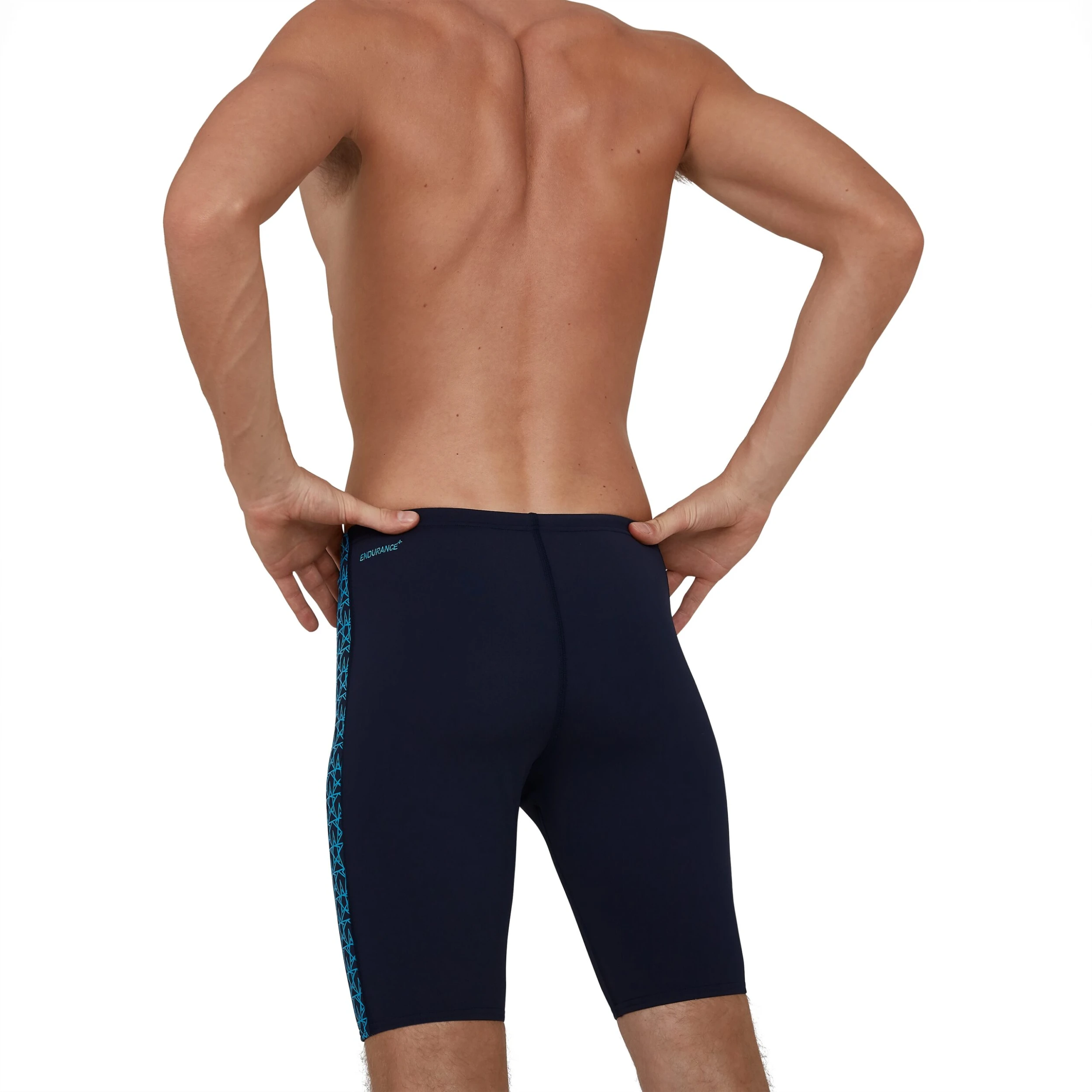 Speedo Men’s Boomstar Splice Jammer Blue/Blue 2 Speedo Men’s Boomstar Splice Jammer Blue/Blue - Image 2
